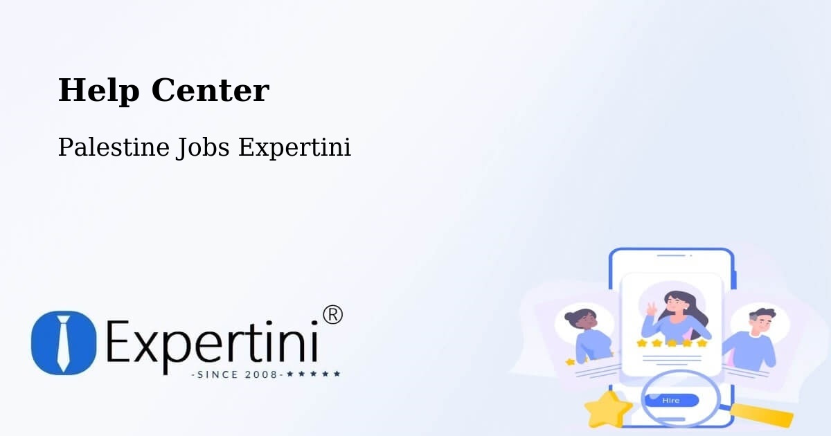Help Center – Palestine - Palestine Jobs Expertini